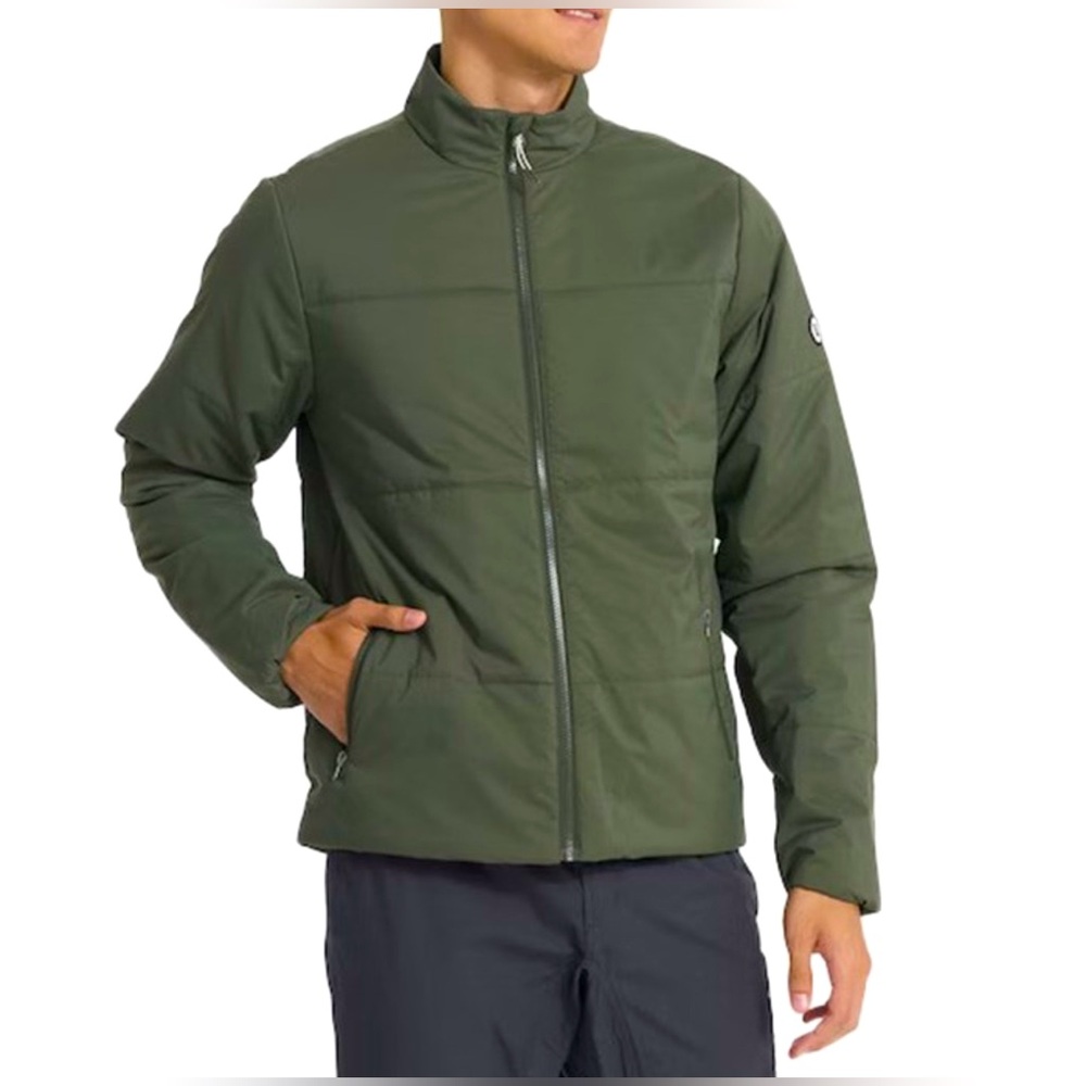 Vuori Men’s Echo Insulated Jacket Forest Green Size Medium M